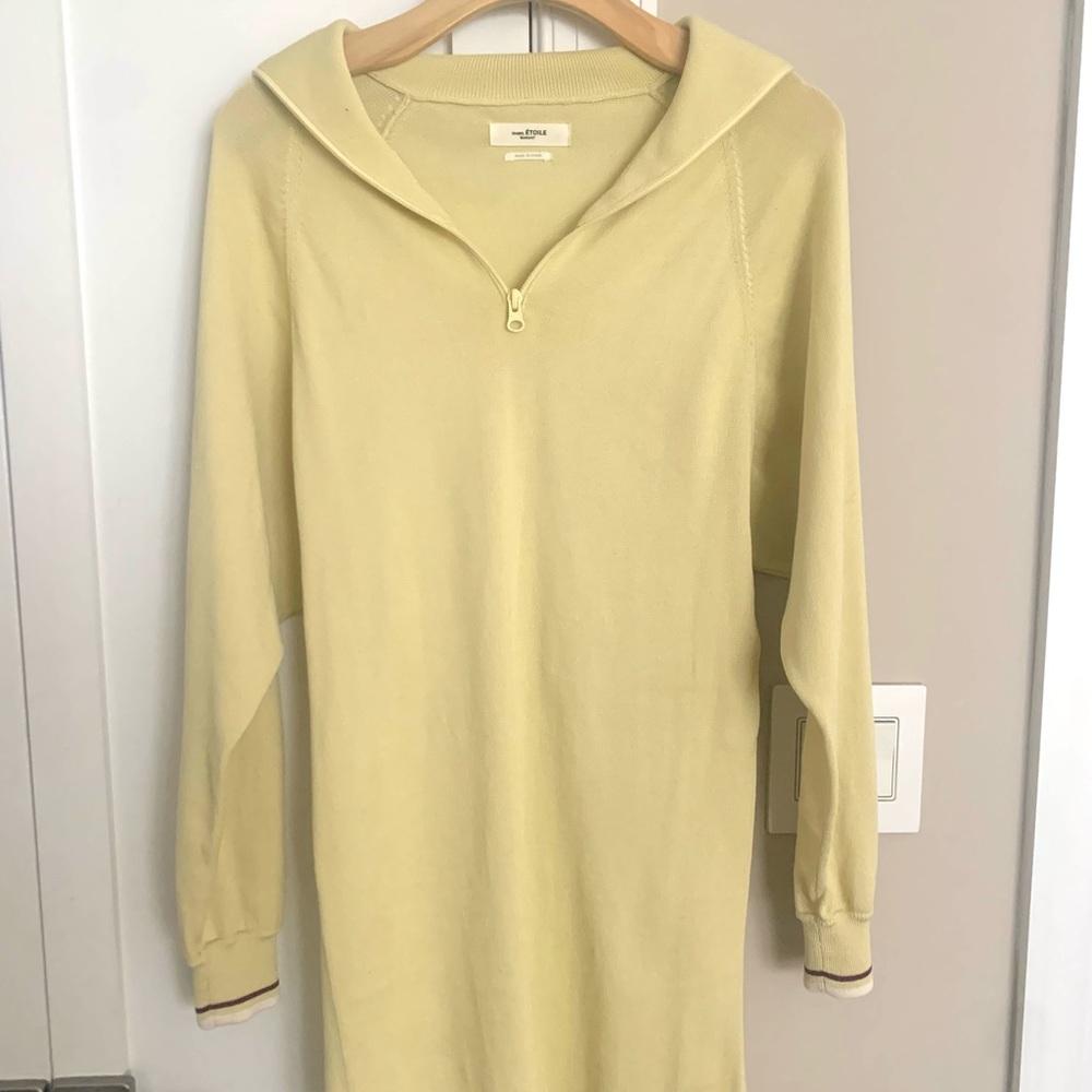 Isabel Marant Yellow Jumper Dress FR36